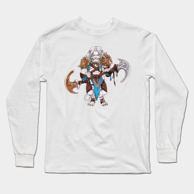 Ajani Long Sleeve T-Shirt by KaylaNostrade